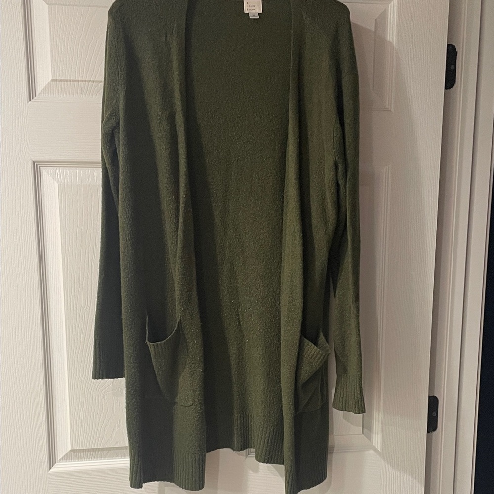 a new day Forest Green Women's Cardigan
